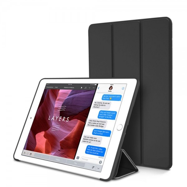 Husa Upzz Tech Protect Smartcase Compatibila Cu Ipad Mini 5, Negru geekmall.ro imagine noua tecomm.ro