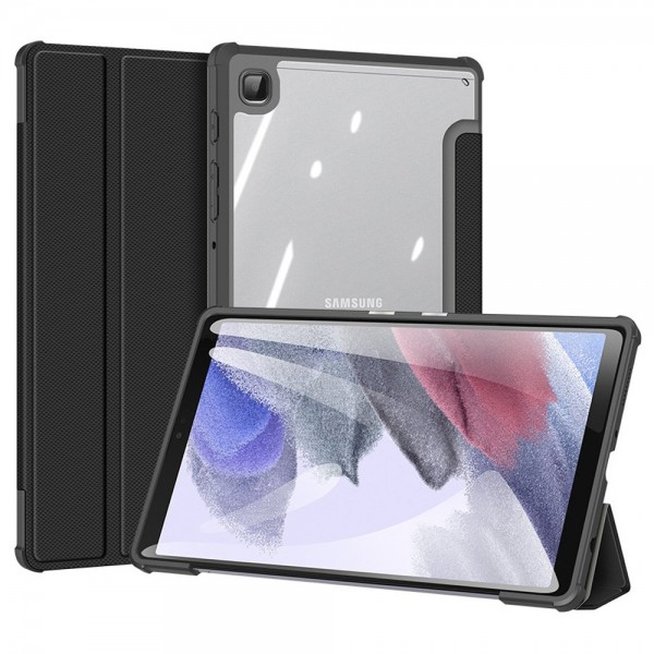 Husa Smartcase Tableta Duxducis Toby Armor Compatibila Samsung Galaxy Tab A7 Lite T200 / T225 Negru geekmall.ro imagine noua tecomm.ro