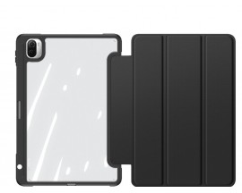 Husa Tableta DuxDucis Toby Armor Compatibila Cu Xiaomi Pad 5 / 5 Pro 2021 11", Suport Pentru Pen, Negru