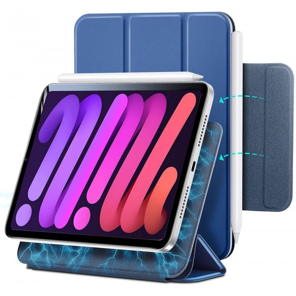 Husa Esr Rebound Magnetic Compatibila Cu Ipad Mini 6 (2021) Albastru ESR imagine noua tecomm.ro