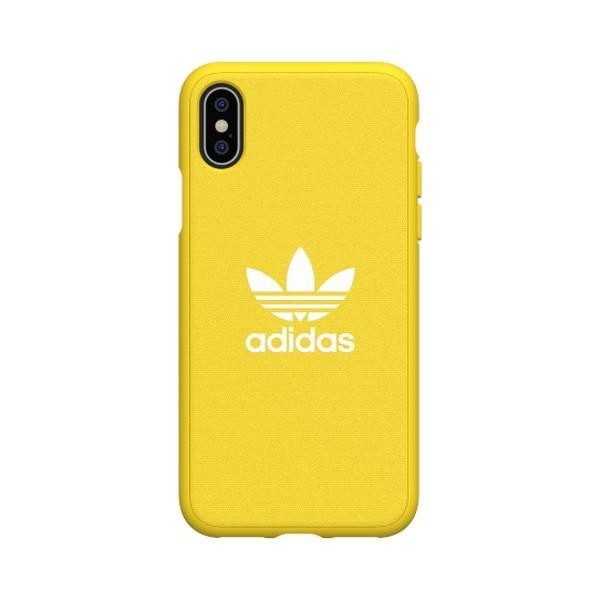 Husa Spate Adidas Compatibila Cu iPhone X / Xs, Galben – 56489