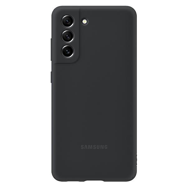Husa Spate Samsung Silicon Cover Compatibila Cu Samsung Galaxy S21 FE 5G, Negru