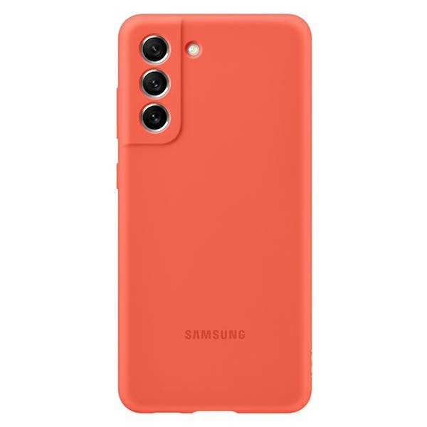 Husa Spate Samsung Silicon Cover Compatibila Cu Samsung Galaxy S21 FE 5G, Corai