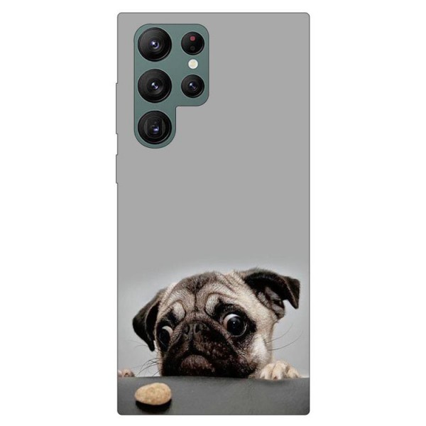 Husa Silicon Soft Upzz Print Compatibila Cu Samsung Galaxy S22 Ultra Model Dog itelmobile.ro imagine noua 2022