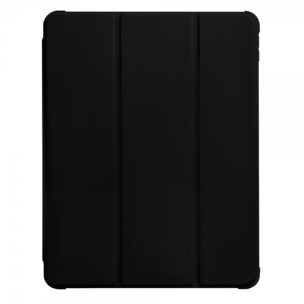 Husa Tableta Upzz Stand Case Smart Cover Pentru iPad Air 2020, Spate Transparent, Functie Stand, Negru itelmobile.ro imagine noua 2022
