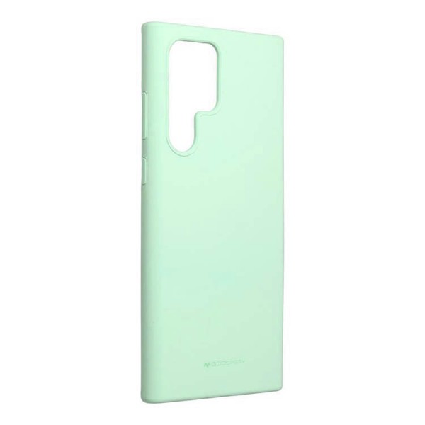 Husa Spate Mercury Soft, Compatibila Cu Samsung Galaxy S22 Ultra, Silicon Soft, Verde Mint itelmobile.ro imagine noua 2022