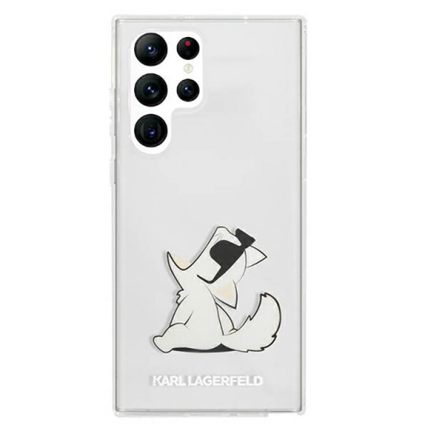 Husa Spate Karl Lagerfeld Choupette Eat, Compatibila Cu Samsung Galaxy S22 Ultra, Transparenta – 45760 itelmobile.ro imagine noua 2022