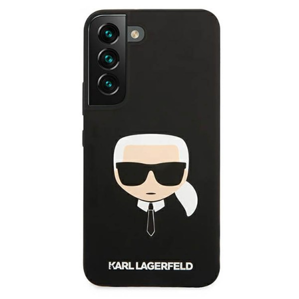 Husa Spate Karl Lagerfeld, Compatibila Cu Samsung Galaxy S22, Silicone Karl Head, Negru – 46156 itelmobile.ro imagine noua 2022