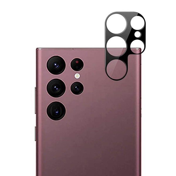 Folie Camera Premium Mocolo Silk HD Pro Pentru Samsung Galaxy S22 Ultra, Negru itelmobile.ro imagine noua 2022