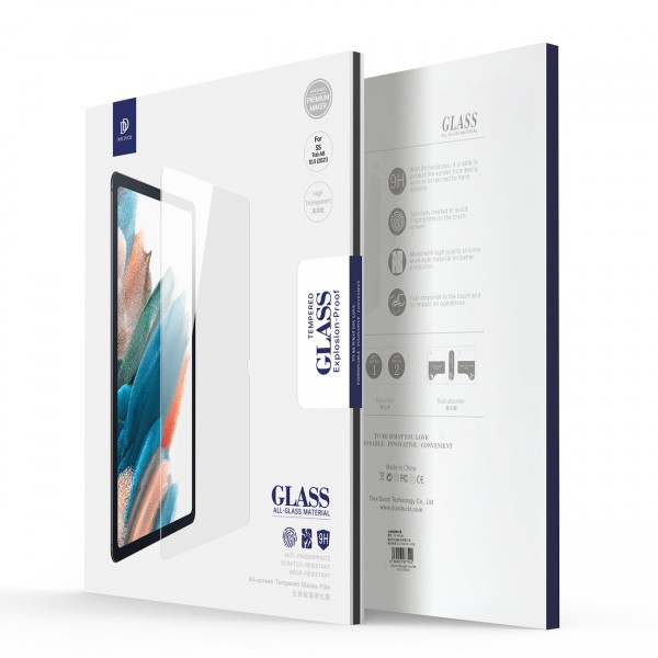 Folie Sticla Securizata DuxDucis Compatibila Cu Samsung Galaxy Tab A8 10.5 inch, Transparenta DuxDucis imagine noua 2022