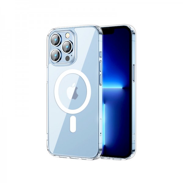 Husa Spate Joyroom Mingkai MagSafe Compatibila Cu iPhone 13, Transparenta – JR-BP960 itelmobile.ro imagine noua 2022