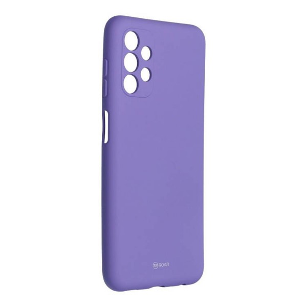 Husa Spate Roar Colorful Jelly, Compatibila Cu Samsung Galaxy A13 4G, Violet itelmobile.ro imagine noua 2022