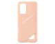 Husa Samsung Card Slot Cover Pentru Samsung Galaxy A33 5G, Peach
