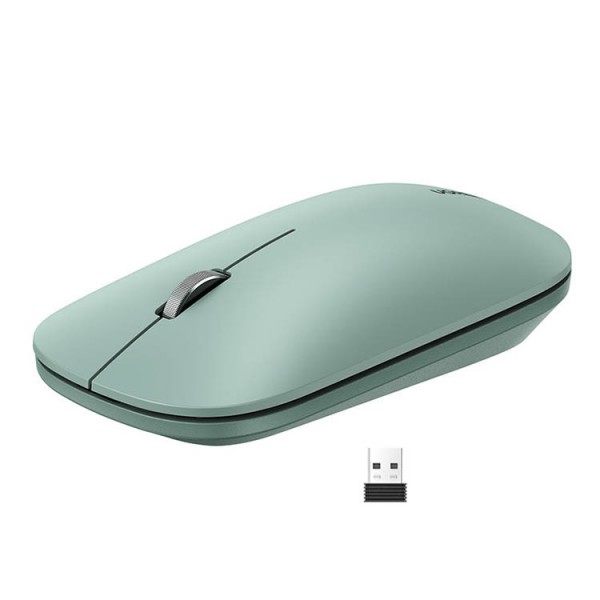 Mouse Wireless UGREEN, Silentios, 4000 DPI, Verde - MU001 image
