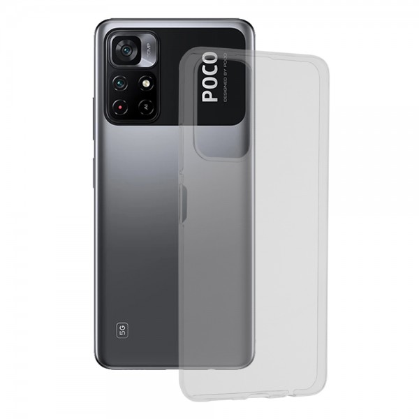 Husa Ultra Slim Upzz Compatibila Cu Xiaomi Poco M4 Pro 5G, Grosime 0.5mm Transparenta itelmobile.ro imagine noua 2022