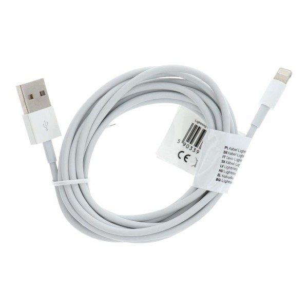 Cablu Date Incarcare Upzz, USB La Lightning, Alb, Lungime 3m, Alb - C603 image2