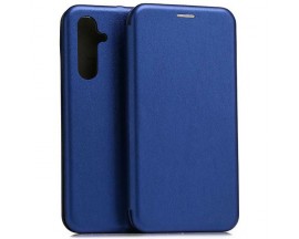 Husa Flip Carte Cu Magnet Lux Upzz Compatibila Cu Samsung Galaxy A54, Piele Ecologica, Blue