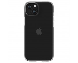 Husa Spate Spigen Liquid Crystal, Compatibila Cu iPhone 15, Silicon, Transparent