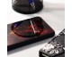 Husa Spate Premium Upzz Techsuit Glaze, Compatibila Cu Oppo A78 4G, Red Nebula