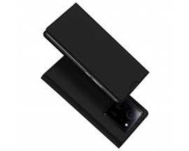 Husa Premium Flip Cover Duxducis Skin Pro, Compatibila Cu Xiaomi 13T / 13T Pro - Black