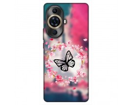 Husa Silicon Soft Upzz Print, Compatibila Cu Huawei Nova 11, Butterfly