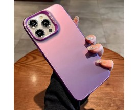Husa Spate Upzz Cool Compatibila Cu iPhone 14 Pro Max, Protectie La Camera, Protectie Perfecta, Purple