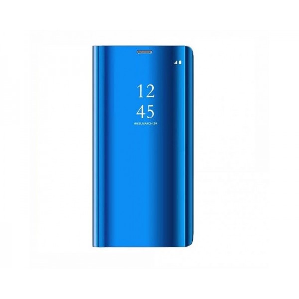 Husa Tip Carte Mirror Huawei Y6 2019 Albastru imagine itelmobile.ro 2021
