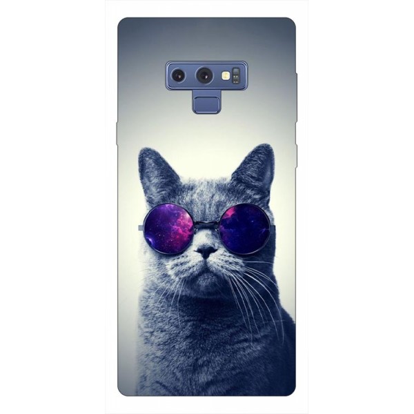 Husa Silicon Soft Upzz Print Samsung Galaxy Note 9 Model Cool Cat