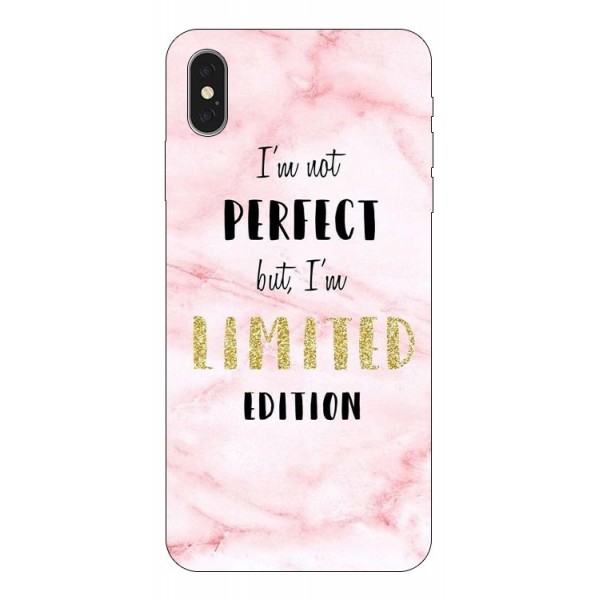 Husa Silicon Soft Upzz Print iPhone Xs Max Model Limited Edition 1