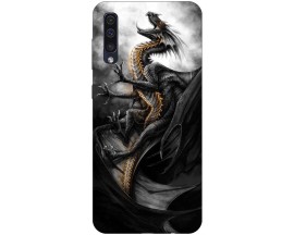 Husa Silicon Soft Upzz Print Compatibila Cu Samsung Galaxy A50  Model Dragon 1