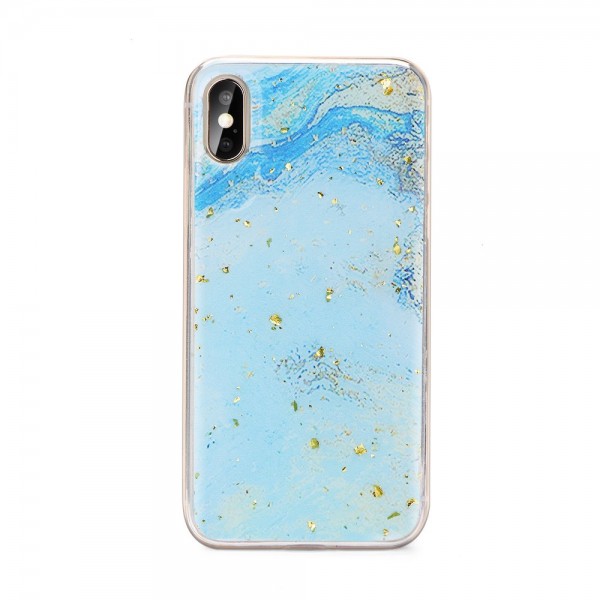 Husa Spate Forcell Marble Silicone Samsung Galaxy A40 Design 3 imagine itelmobile.ro 2021