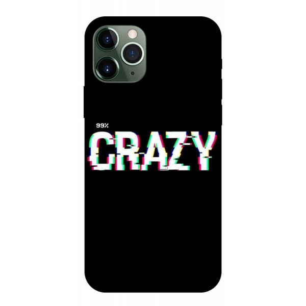 Husa Premium Upzz Print iPhone 11 Pro Model Crazy itelmobile.ro imagine noua 2022