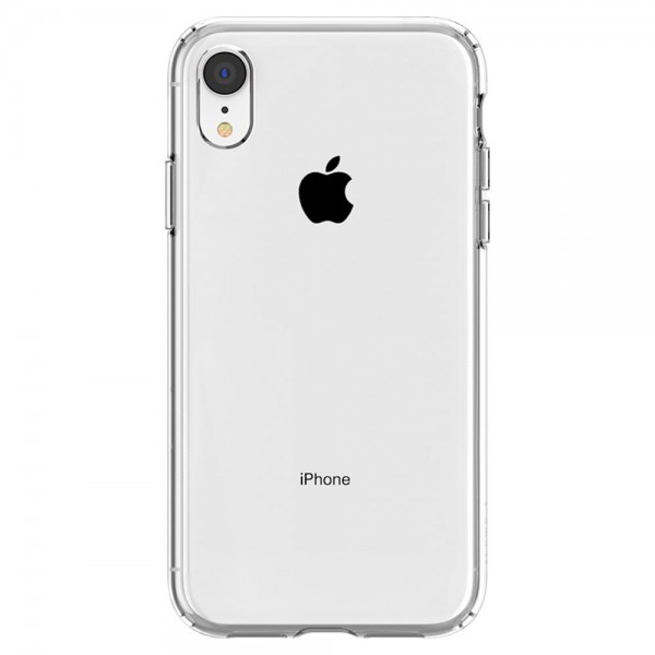 Husa Premium Originala Spigen Liquid Crystal iPhone Xr Transparent Silicon