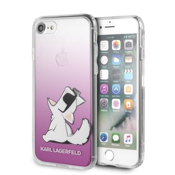 Husa Spate Premium Karl Lagerfeld iPhone Se 2 ( 2020 ), Choupette Fun, Roz -klhci8cfnrcpi geekmall.ro imagine noua tecomm.ro