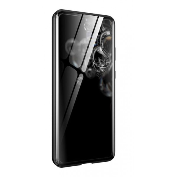Husa Premium Magneto 360 Grade Compatibila Cu Samsung Galaxy S20, Protectie Fata Spate, Cu Rama Metalica