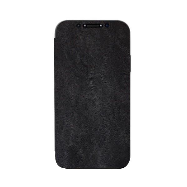 Husa Premium Flip Book Upzz Leather iPhone 11 Pro, Piele Ecologica, Negru itelmobile.ro imagine noua 2022