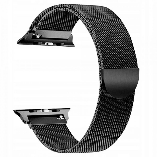 Curea Tech Protect Milanese Loop, Compatibila Cu Apple Watch 1/2/3/4/5 (38/40mm) ,negru