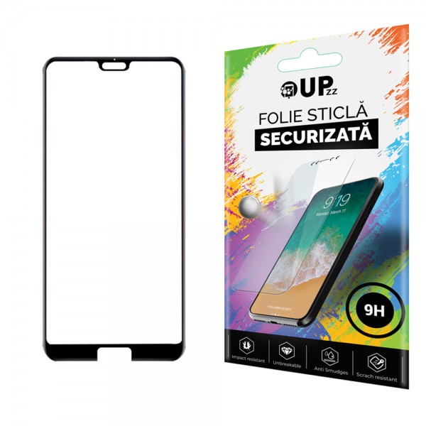 Folie Sticla Securizata Premium 6d Huawei P20 Pro Full Cover Negru itelmobile.ro imagine noua 2022