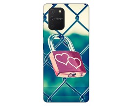 Husa Silicon Soft Upzz Print Samsung Galaxy S10 Lite Model Heart Lock