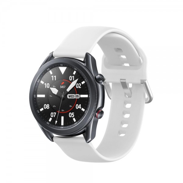 Curea Ceas Upzz Tech Iconband Compatibila Cu Samsung Galaxy Watch 3, 45mm ,alb