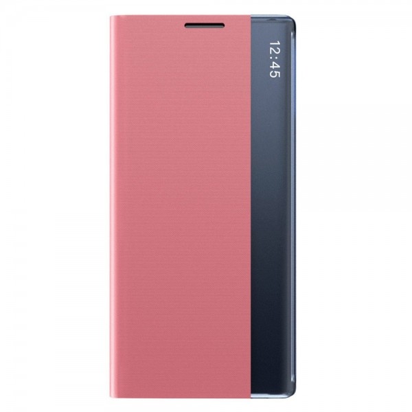 Husa Flip Cover Upzz Sleep Compatibila Cu Xiaomi Redmi Note 8 Pro ,roz
