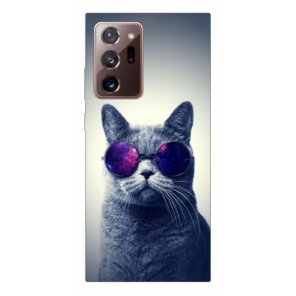 Husa Silicon Soft Upzz Print Samsung Galaxy Note 20 Ultra Model Cool Cat