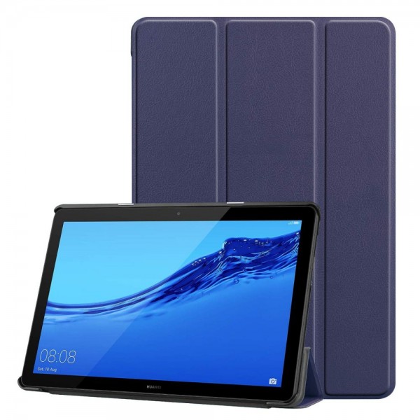 Husa Tableta Upzz Protect Smartcase Huawei Mediapad T5 10.1 Navy geekmall.ro imagine noua tecomm.ro