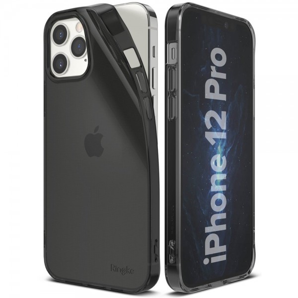 Husa Premium Ringke Air iPhone 12 / iPhone 12 Pro ,silicon ,slim ,fumurie