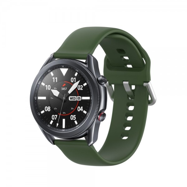 Curea Ceas Upzz Tech Iconband Compatibila Cu Samsung Galaxy Watch 3, 45mm , Verde Army