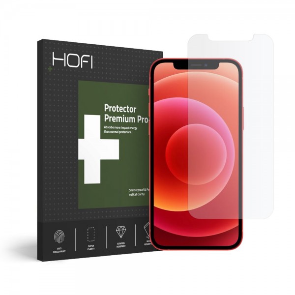 Folie Nano Glass Premium Hofi Ultra Rezistenta Pentru iPhone 12 Pro Max , Transparenta Hofi imagine noua 2022
