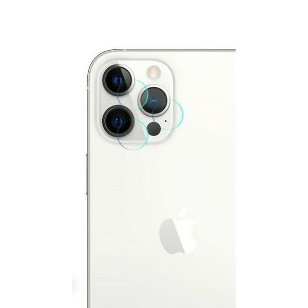 Set 4 Buc Folie Nano Glass Pentru Camera 3mk iPhone 12 Pro Max, Transparenta
