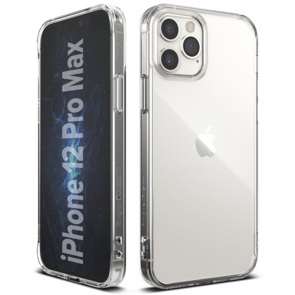 Husa Premium Ringke Fusion X Compatibila Cu iPhone 12 Pro Max ,transparenta
