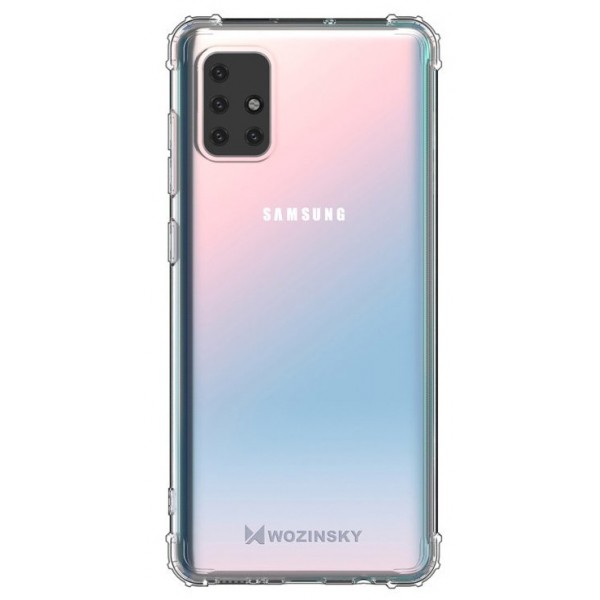 Husa Premium Spate Upzz Woz Armor Crystal Samsung Galaxy M51,transparenta Tehnolgie Air Cushion itelmobile.ro imagine noua 2022