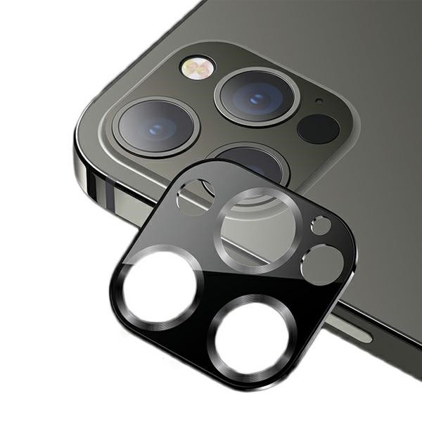 Protectie Camera Usams Metal Si Sticla Securizata Pentru iPhone 12 Pro – Negru itelmobile.ro imagine noua 2022